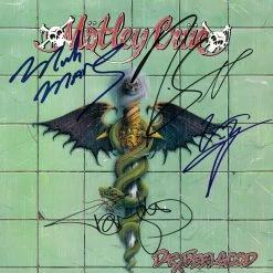 RARE-T Motley Crue Dr. Feelgood Platinum LP Limited Signature Edition Studio Licensed Custom Frame Limited Edition Frames