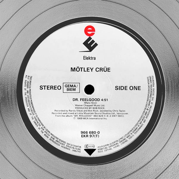 RARE-T Motley Crue Dr. Feelgood Platinum LP Limited Signature Edition Studio Licensed Custom Frame Limited Edition Frames 4 RARE-T Motley Crue Dr. Feelgood Platinum LP Limited Signature Edition Studio Licensed Custom Frame Limited Edition Frames