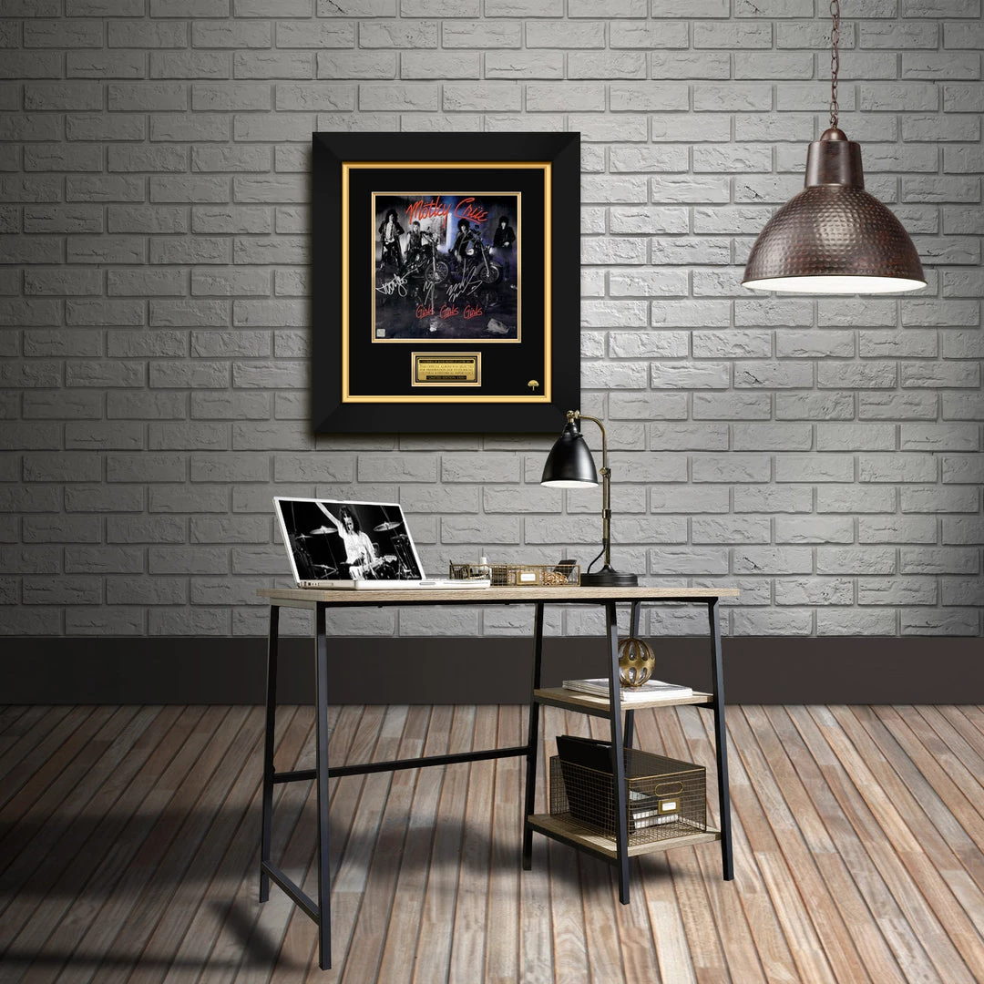 RARE-T Motley Crue Girls Girls Girls LP Cover Limited Signature Edition Studio Licensed Custom Frame 4 RARE-T Motley Crue Girls Girls Girls LP Cover Limited Signature Edition Studio Licensed Custom Frame