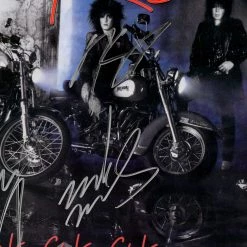 Rare-T Limited Edition Frames Motley Crue Girls Girls Girls Gold LP Limited Signature Edition Studio Licensed Custom Frame