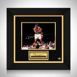 RARE-T Muhammad Ali Photo Limited Signature Edition Studio Licensed Custom Frame