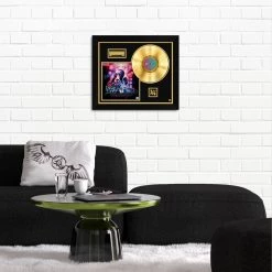 RARE-T Muse Simulation Theory Gold LP Limited Signature Edition Studio Licensed Custom Frame 20 RARE-T Muse Simulation Theory Gold LP Limited Signature Edition Studio Licensed Custom Frame