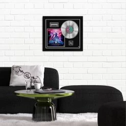 RARE-T Muse Simulation Theory Platinum LP Limited Signature Edition Studio Licensed Custom Frame Limited Edition Frames