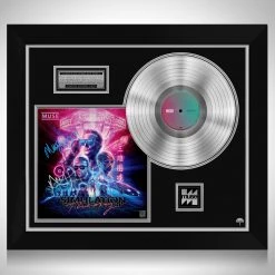 RARE-T Muse Simulation Theory Platinum LP Limited Signature Edition Studio Licensed Custom Frame Limited Edition Frames