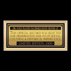 RARE-T Muse Simulation Theory Gold LP Limited Signature Edition Studio Licensed Custom Frame 22 RARE-T Muse Simulation Theory Gold LP Limited Signature Edition Studio Licensed Custom Frame