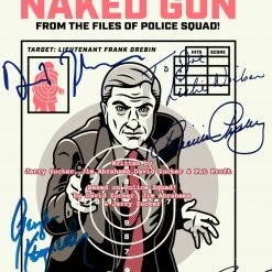 RARE-T The Naked Gun: From The Files Of The Police Squad! Script Limited Signature Edition Studio Licensed Custom Frame Limited Edition Frames