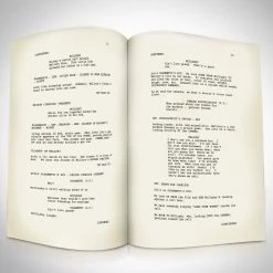 RARE-T Natural Born Killers Movie Script Limited Signature Edition Studio Licensed Custom Frame Limited Edition Frames