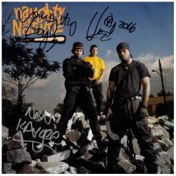 RARE-T Limited Edition Frames Naughty By Nature - O.P.P. Platinum LP Limited Signature Edition Studio Licensed Custom Frame