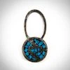Jonathan Ancient Artifacts Navajo Indian Keychain - Vintage Sterling Silver Navajo Indian Keychain