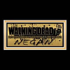 RARE-T The Walking Dead Negan Photo Limited Signature Edition Studio Licensed Custom Frame