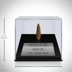 Best Of Egypt Ancient Artifacts Neolithic Arrow Head - Authentic Antique Neolithic Arrow Head Custom Museum Display