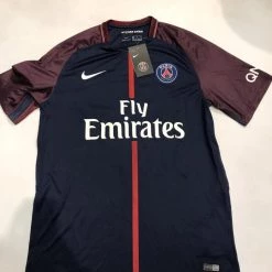 KOREA Sports Memorabilia Neymar Jr. - Paris St Germain 2017-2018 Handsigned Soccer Jersey