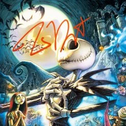 RARE-T The Nightmare Before Christmas Jack Photo Limited Signature Edition Studio Licensed Custom Frame Limited Edition Frames