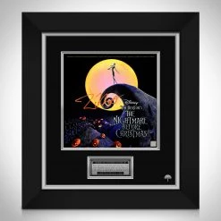 RARE-T A Nightmare Before Christmas Movie Soundtrack Limited Signature Edition Studio Licensed LP Cover Custom Frame Limited Edition Frames