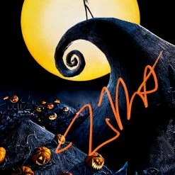 RARE-T The Nightmare Before Christmas Photo Limited Signature Edition Studio Licensed Custom Frame