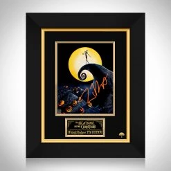 RARE-T The Nightmare Before Christmas Photo Limited Signature Edition Studio Licensed Custom Frame