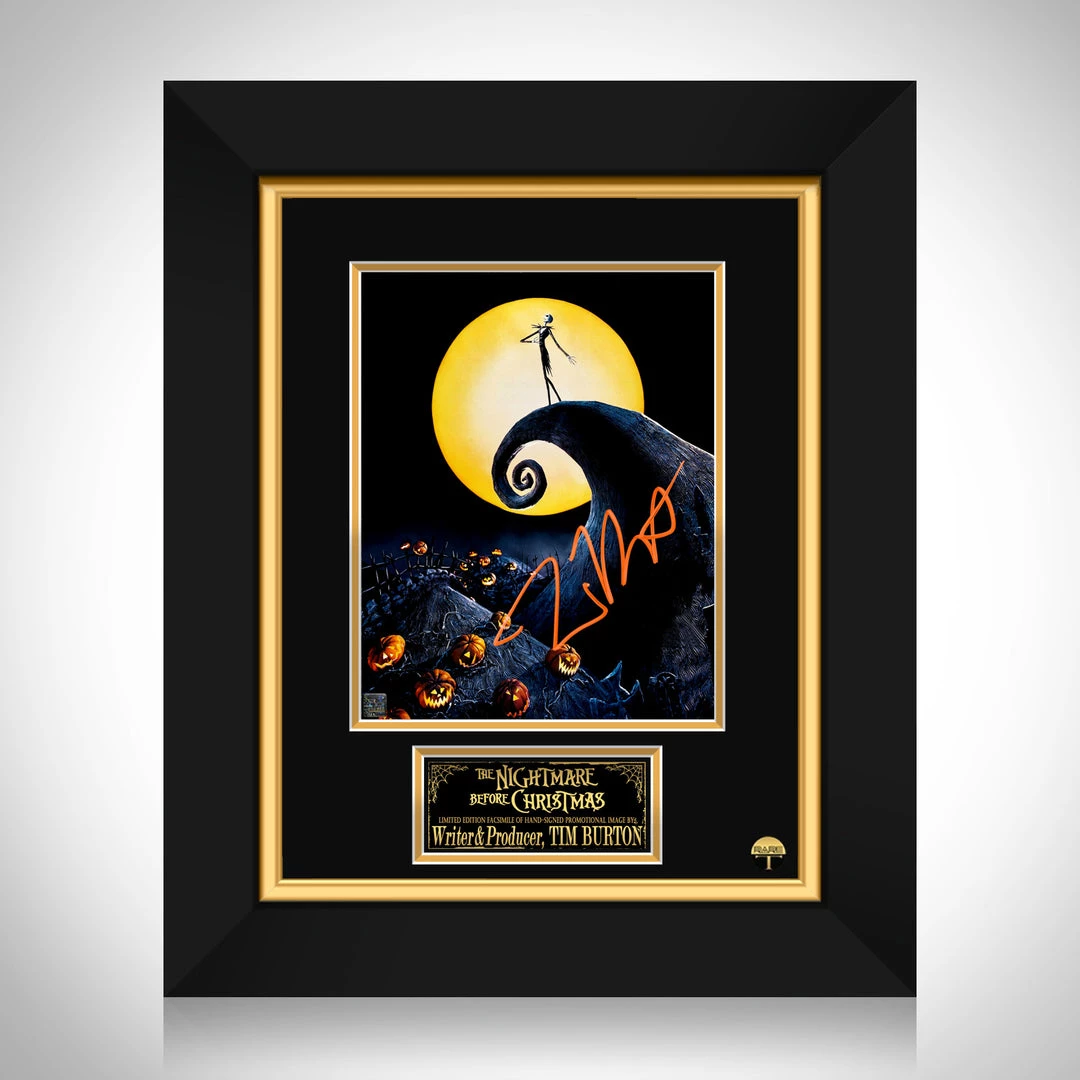 RARE-T The Nightmare Before Christmas Photo Limited Signature Edition Studio Licensed Custom Frame 1 RARE-T The Nightmare Before Christmas Photo Limited Signature Edition Studio Licensed Custom Frame