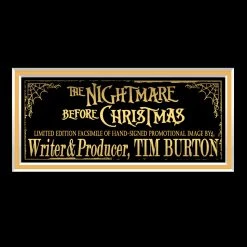 RARE-T The Nightmare Before Christmas Photo Limited Signature Edition Studio Licensed Custom Frame 9 RARE-T The Nightmare Before Christmas Photo Limited Signature Edition Studio Licensed Custom Frame