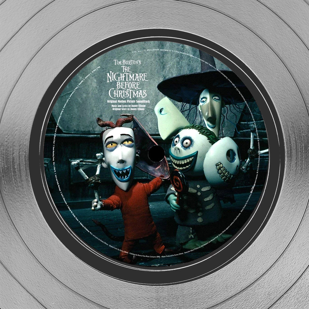 RARE-T The Nightmare Before Christmas Soundtrack Platinum LP Limited Signature Edition Custom Frame Limited Edition Frames 3 RARE-T The Nightmare Before Christmas Soundtrack Platinum LP Limited Signature Edition Custom Frame Limited Edition Frames