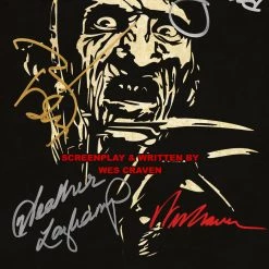 RARE-T A Nightmare On Elm Street Script Limited Signature Edition Studio Licensed Custom Frame Limited Edition Frames
