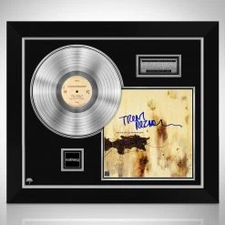 RARE-T Limited Edition Frames Nine Inch Nails The Downward Spiral Platinum LP Limited Signature Edition Studio Licensed Custom Frame