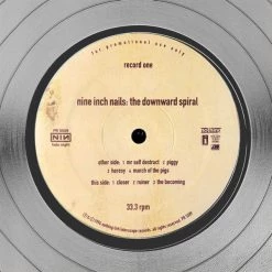 RARE-T Limited Edition Frames Nine Inch Nails The Downward Spiral Platinum LP Limited Signature Edition Studio Licensed Custom Frame