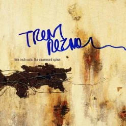 RARE-T Limited Edition Frames Nine Inch Nails The Downward Spiral Platinum LP Limited Signature Edition Studio Licensed Custom Frame