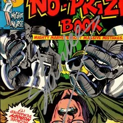 RARE-T No Prize Book #1 Stan Lee Limited Signature Edition Comic Book Cover Art Custom Frame