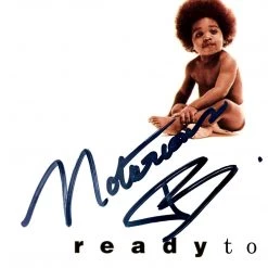 RARE-T Notorious B.I.G. Ready To Die Platinum LP Limited Signature Edition Studio Licensed Custom Frame