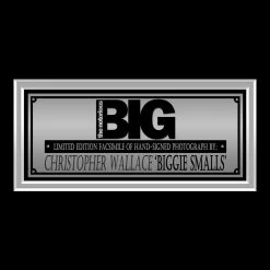 RARE-T Notorious B.I.G. Crown Photo Limited Signature Edition Studio Licensed Custom Frame