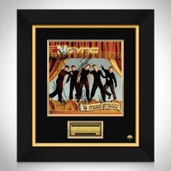 RARE-T NSYNC - No Strings Attached Limited Signature Edition Studio Licensed LP Cover Custom Frame Limited Edition Frames