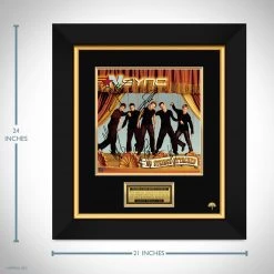RARE-T NSYNC - No Strings Attached Limited Signature Edition Studio Licensed LP Cover Custom Frame Limited Edition Frames