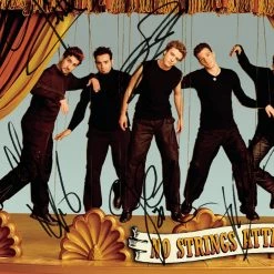 RARE-T NSYNC - No Strings Attached Limited Signature Edition Studio Licensed LP Cover Custom Frame Limited Edition Frames