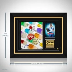 RARE-T Nurse Jackie Script Limited Signature Edition Studio Licensed Custom Frame Limited Edition Frames