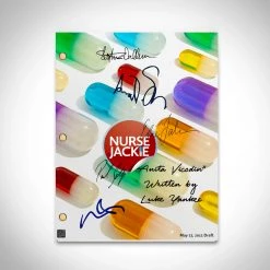 RARE-T Nurse Jackie Script Limited Signature Edition Studio Licensed Custom Frame Limited Edition Frames 14 RARE-T Nurse Jackie Script Limited Signature Edition Studio Licensed Custom Frame Limited Edition Frames