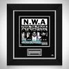 RARE-T Limited Edition Frames N.W.A. Fuck Tha Police LP Cover Limited Signature Edition Studio Licensed Custom Frame