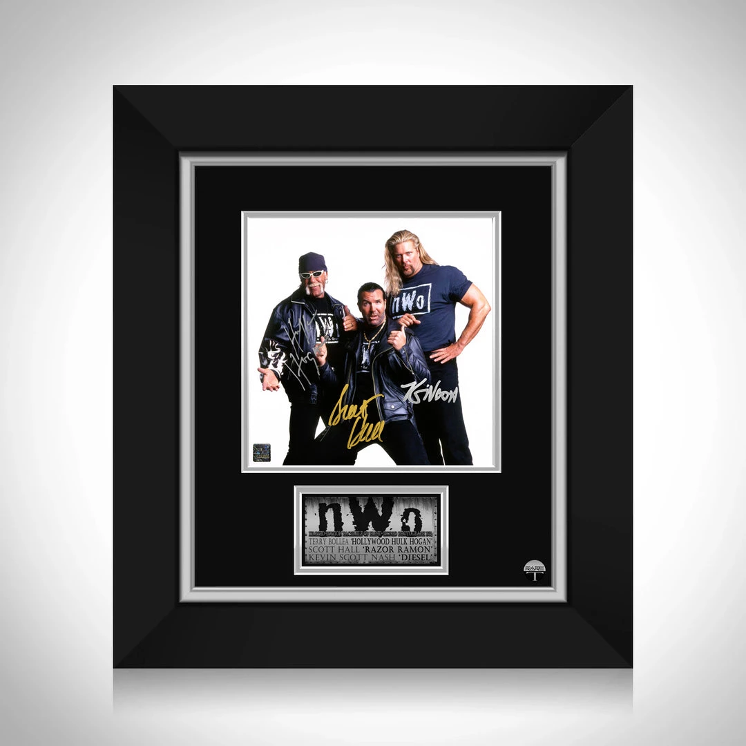 RARE-T NWO New World Order Photo Limited Signature Edition Studio Licensed Custom Frame 1 RARE-T NWO New World Order Photo Limited Signature Edition Studio Licensed Custom Frame