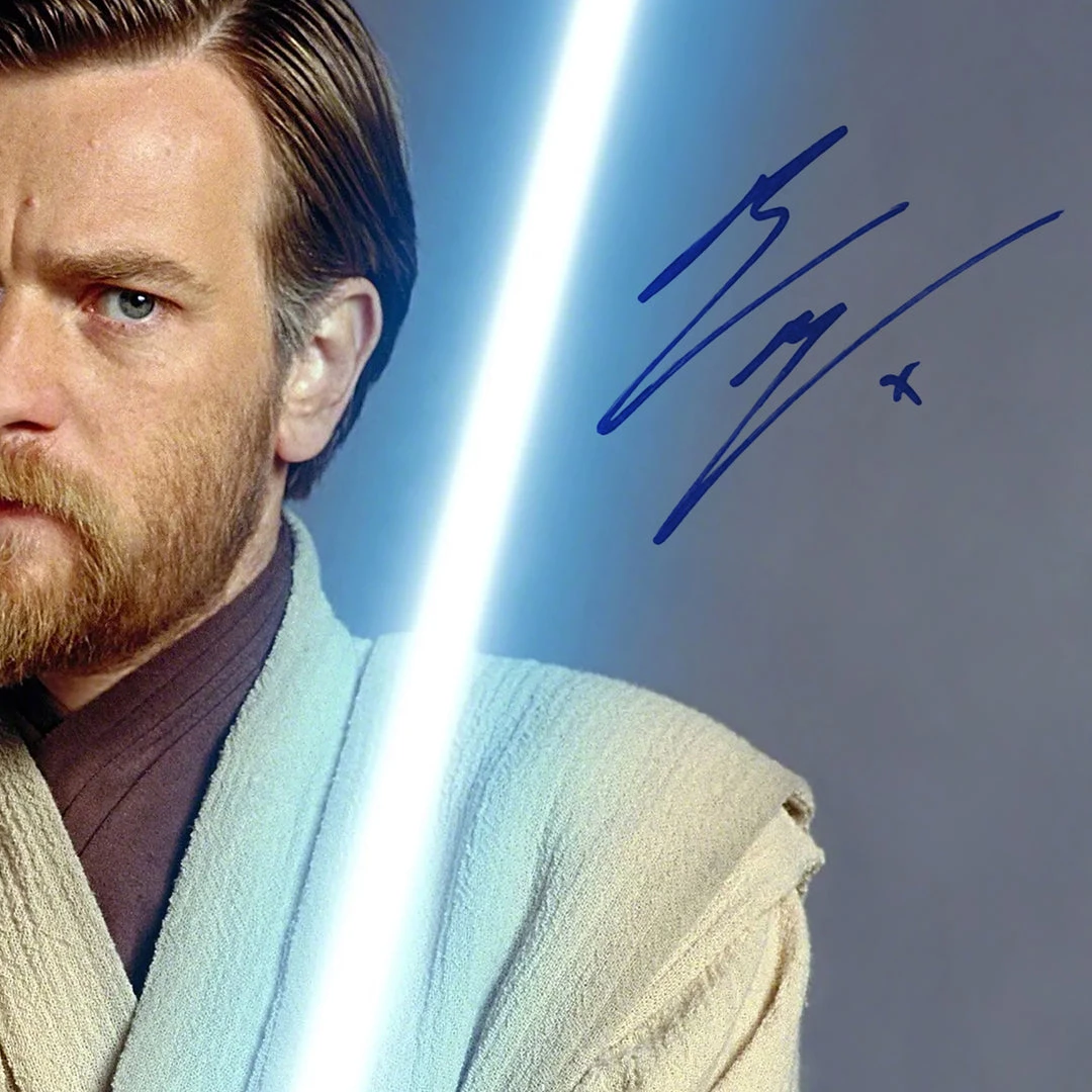 RARE-T Star Wars Young Obi Wan Kenobi Photo Limited Signature Edition Studio Licensed Custom Frame 2 RARE-T Star Wars Young Obi Wan Kenobi Photo Limited Signature Edition Studio Licensed Custom Frame