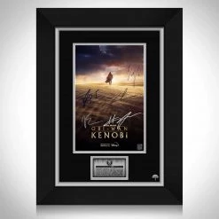 RARE-T Obi-Wan Kenobi Promo Image Photo Limited Signature Edition Studio Licensed Custom Frame