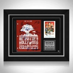 RARE-T Once Upon A Time In Hollywood Script Limited Signature Edition Studio Licensed Custom Frame