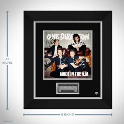 RARE-T Limited Edition Frames One Direction - Made In The A.M. LP Cover Limited Signature Edition Studio Licensed Custom Frame