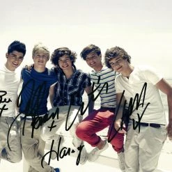 RARE-T One Direction Photo Limited Signature Edition Studio Licensed Custom Frame Limited Edition Frames