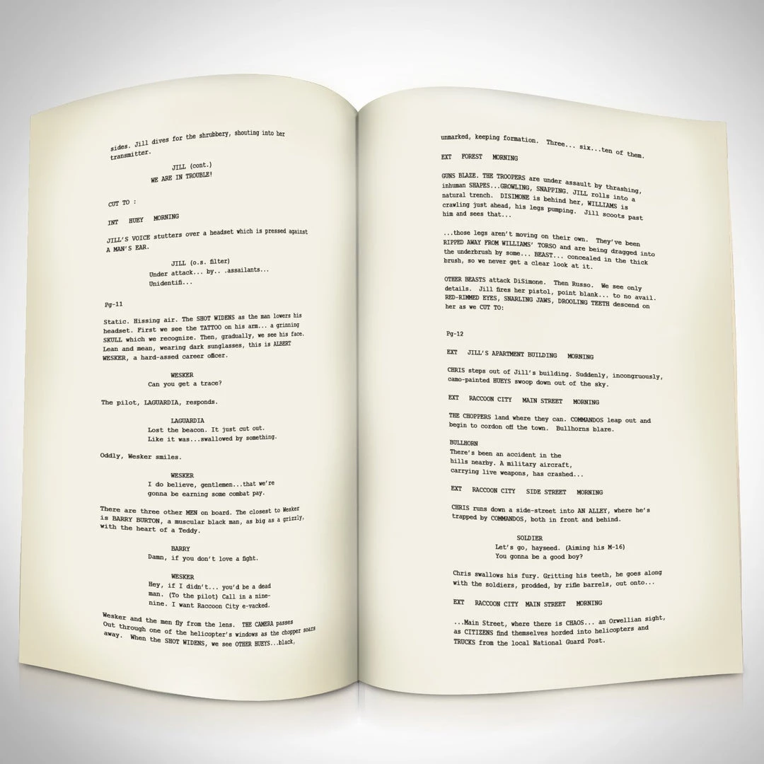 RARE-T Ready To Ship! - Resident Evil Script Limited Signature Edition Studio Licensed Custom Frame Ready To Ship! 48 Hour Shipping! 3 RARE-T Ready To Ship! - Resident Evil Script Limited Signature Edition Studio Licensed Custom Frame Ready To Ship! 48 Hour Shipping!