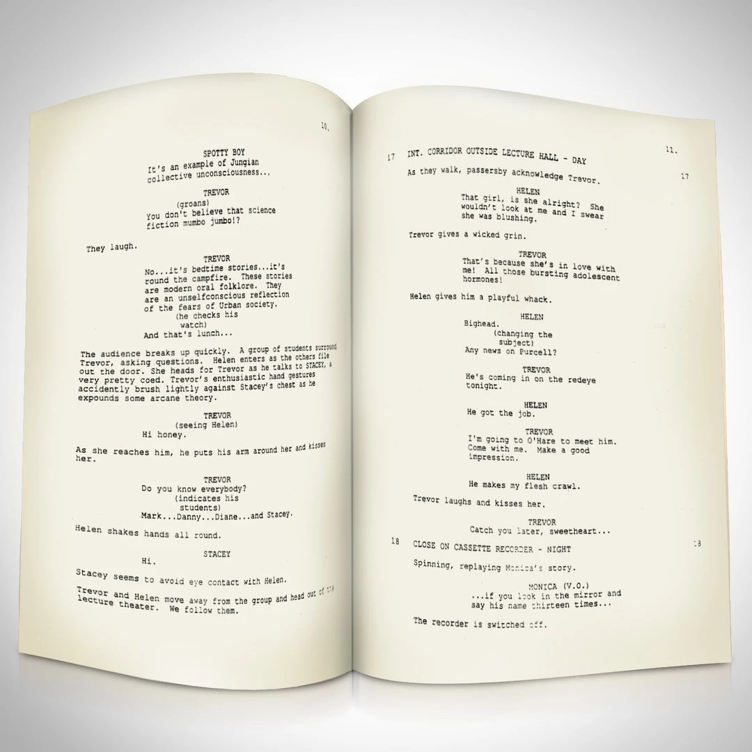 RARE-T Candyman Movie Script Limited Signature Edition Studio Licensed Custom Frame 3 RARE-T Candyman Movie Script Limited Signature Edition Studio Licensed Custom Frame