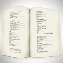 RARE-T Limited Edition Frames Scary Movie Script Limited Signature Edition Studio Licensed Custom Frame