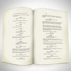 RARE-T Limited Edition Frames Indiana Jones And The Temple Of Doom Script Limited Signature Edition Studio Licensed Custom Frame