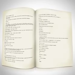 RARE-T Once Upon A Time In Hollywood Script Limited Signature Edition Studio Licensed Custom Frame