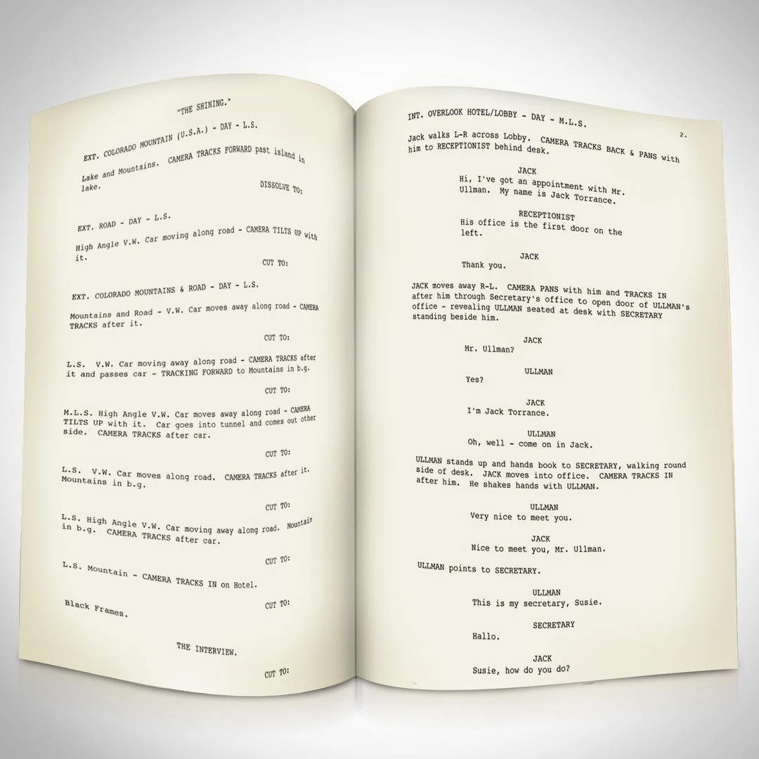 RARE-T Limited Edition Frames The Shining Movie Script Limited Signature Edition Studio Licensed Custom Frame 3 RARE-T Limited Edition Frames The Shining Movie Script Limited Signature Edition Studio Licensed Custom Frame