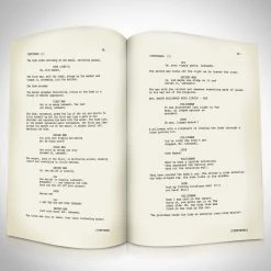RARE-T The Big Lebowski Script Limited Signature Edition Studio Licensed Custom Frame
