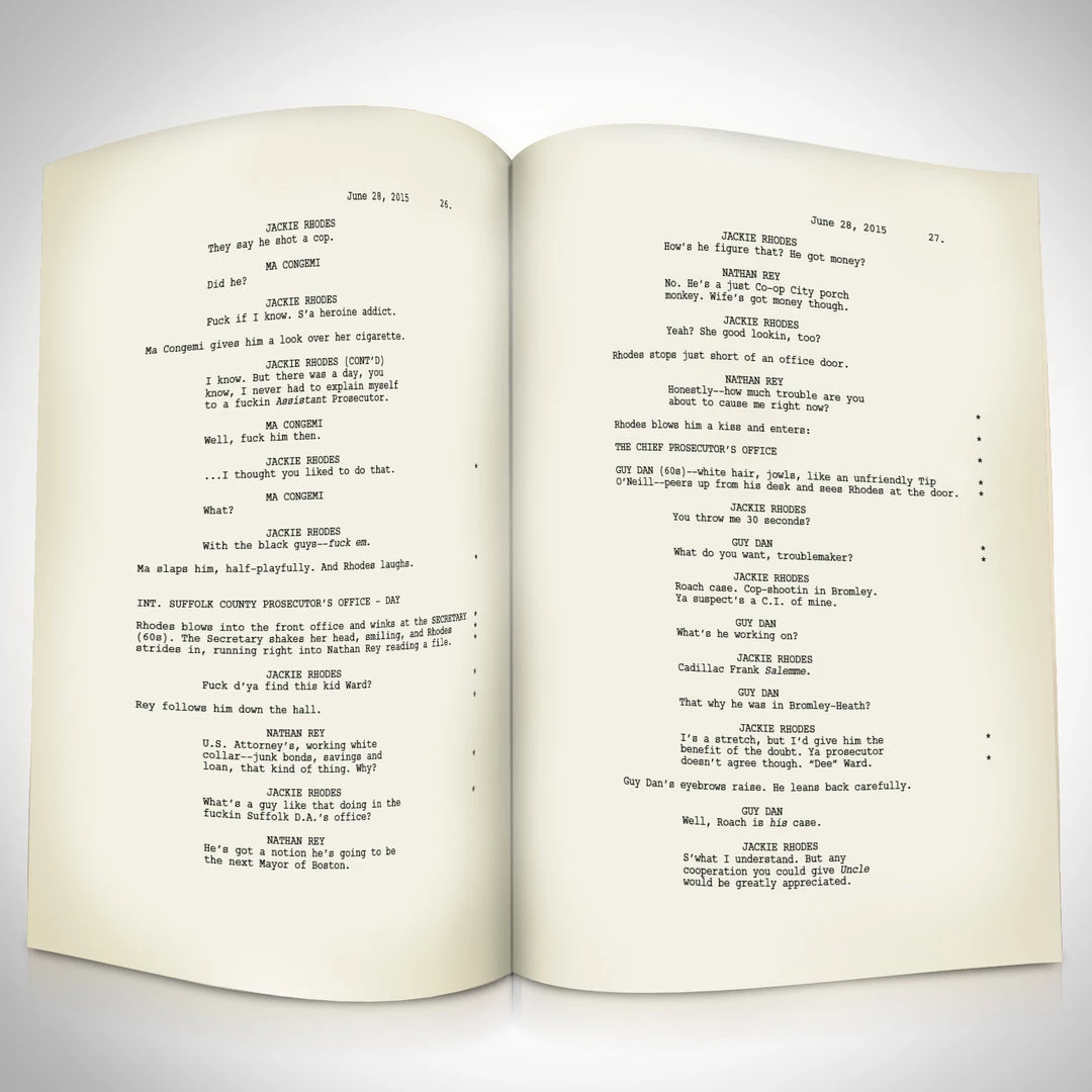 RARE-T NEW City On The Hill Script Limited Signature Edition Studio Licensed Custom Frame 7 RARE-T NEW City On The Hill Script Limited Signature Edition Studio Licensed Custom Frame